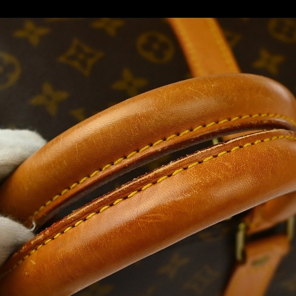 LOUIS VUITTON KEEPALL BANDOULIERE 55 TRAVEL BAG MONOGRAM M41414 VI8910 - Picture 7 of 16